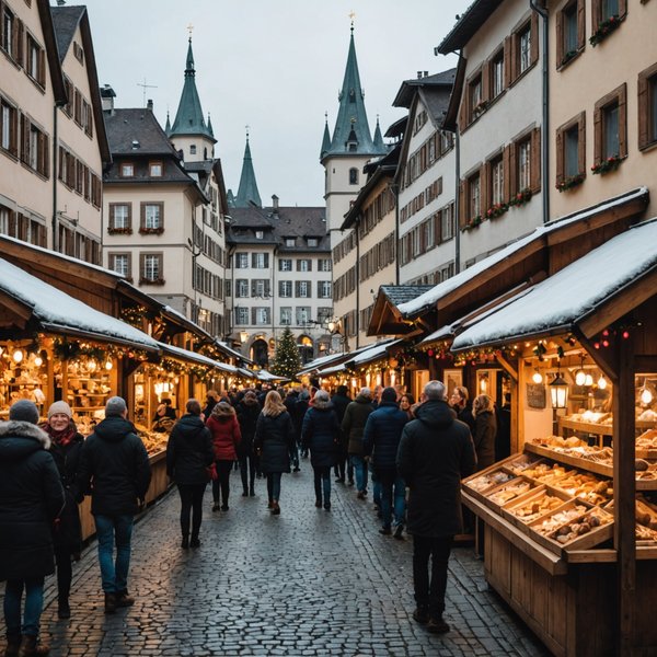 Comment organiser une visite des marchés de Noël en Suisse?